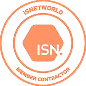 ISN logo, Strathcona Excavating health and safety