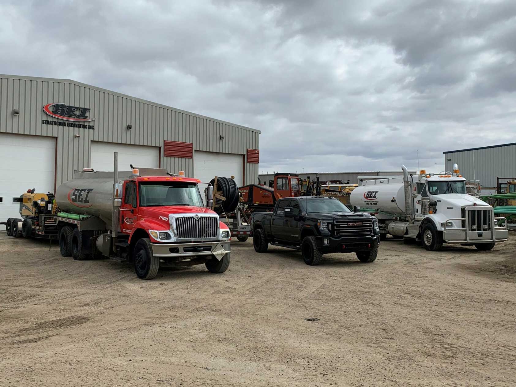 directional drilling edmonton trucks