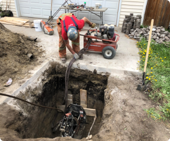water sewer line repair