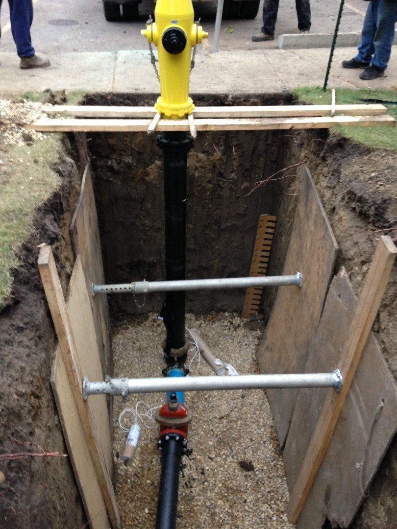 Water line replacements