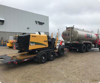 hydrovac and directional drilling