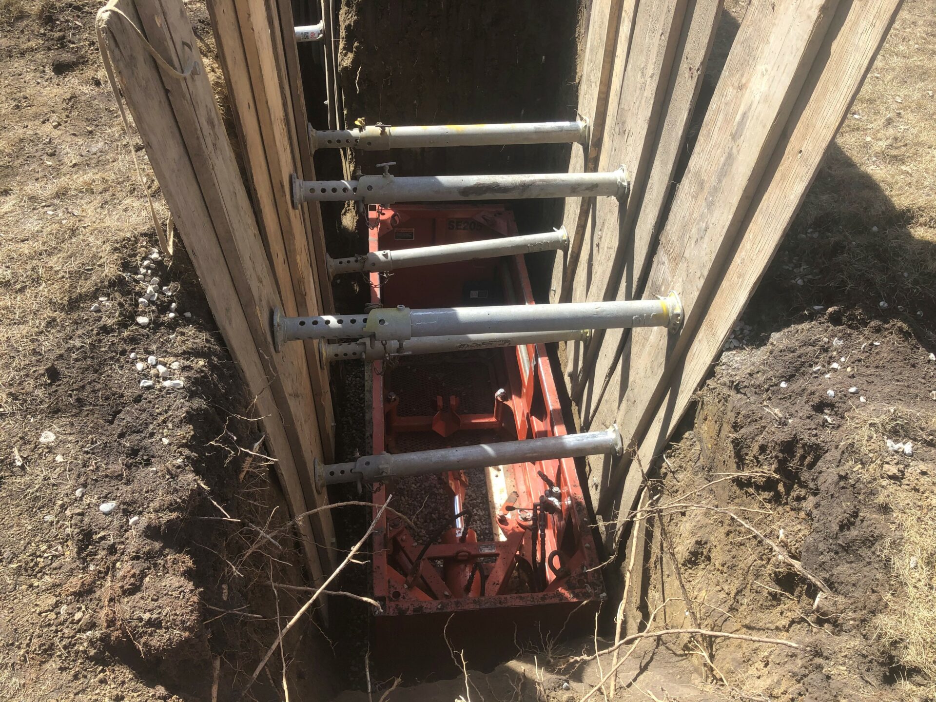 Excavation and Trench Brace