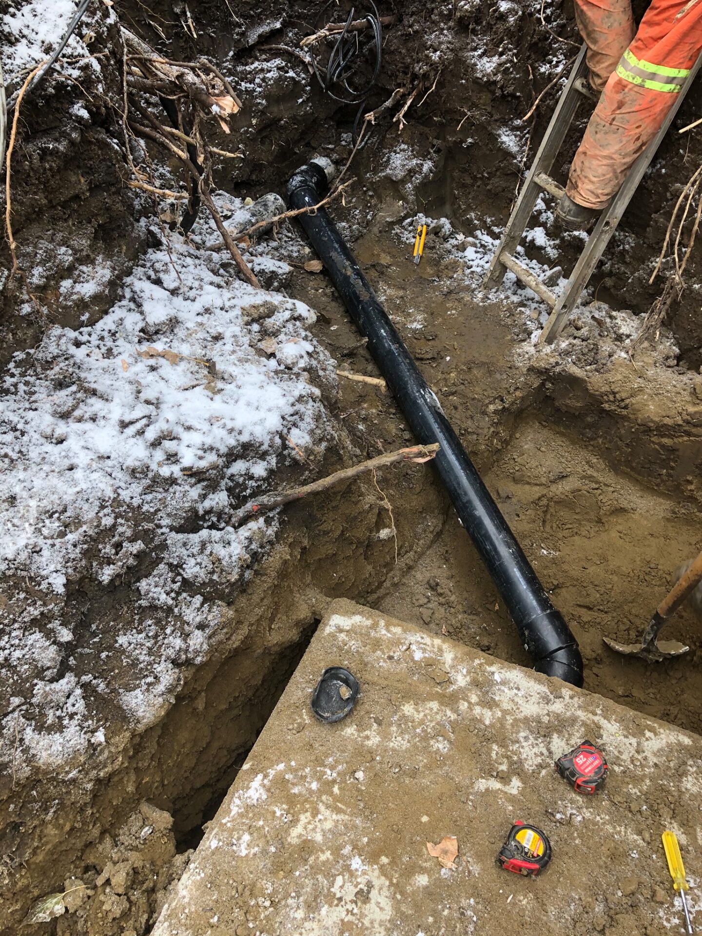 Edmonton Sewer Line Repair done in any weather